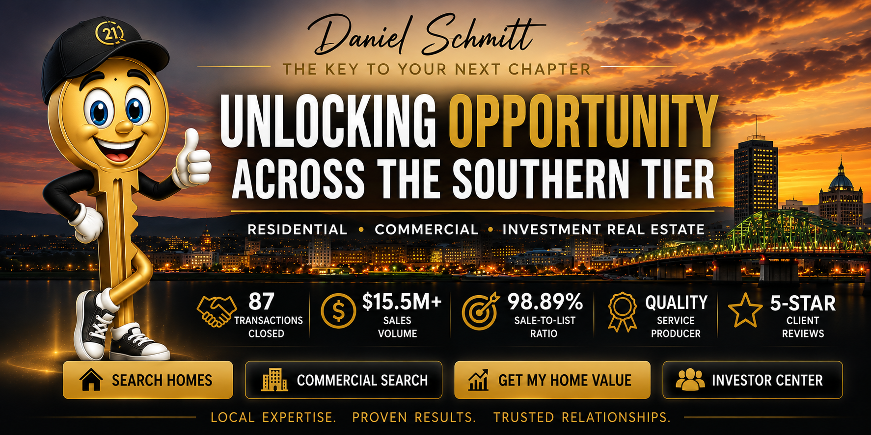 Daniel Schmitt, The Key To Your Next Chapter, unlocking opportunity across the Southern Tier